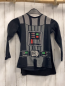 Preview: 2tlg Langarmshirt + Cape Gr. 122  schwarz grau Star Wars