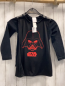 Preview: 2tlg Langarmshirt + Cape Gr. 122  schwarz grau Star Wars