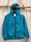 Preview:  Regenjacke Gr. 146  petrol blauer Reißverschluss