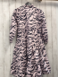 Preview: Scotch & Soda Kleid Gr. 140  rosa schwarzes Zebramuster