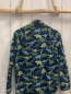 Preview: H&M  Fleecejacke  Gr. 134/140  dunkelblau bunte Dinos 