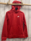 Preview: Nike  Pullover  Gr. 146/152  rot Kapuze weiße Schrift 