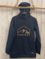 Preview: neu Protest  Funktionsjacke  Gr. 164  blau Kapuze braunes Bild mit Bergen + Schrift 