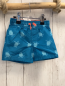 Preview: H&M Badeshorts Gr. 62  petrol Schildkröten orange Kordel