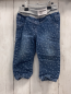 Preview: S´Oliver  Hose  Gr. 80  blau Jeans weiße herzen + Pfeile grauer Strickbund 