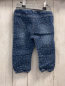 Preview: S´Oliver  Hose  Gr. 80  blau Jeans weiße herzen + Pfeile grauer Strickbund 