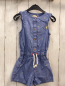 Preview: Sergent Major  Playsuit  Gr. 116  blau bunte Schirme weiße Kordel 