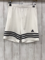 Preview: Adidas  Sportshorts  Gr. 152  weiß schwarze Streifen 