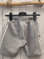 Preview: Adidas  Shorts  Gr. 134/140  hellgrau weiße Seitenstreifen Schrift Label 