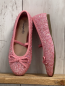 Preview: neu Barbarella  Schuhe  Gr. 34  rosa mit Glitzersteinen Schleife 