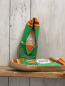 Preview: neu Geox  Leinenschuhe  Gr. 30  orange braun rot gelbe Streifen + grün + gestickte Blumen 