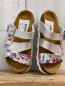 Preview: neu Lurchi  Sandaletten  Gr. 27  silber mit Blumen NP 34,95 € red auf 24 € 