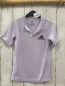 Preview: Adidas  Sportshirt  Gr. 128  lavendel Polokragen