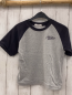 Preview: Reserved  T-Shirt  Gr. 122/128  grau dunkelgraue Ärmel + Bund 