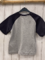 Preview: Reserved  T-Shirt  Gr. 122/128  grau dunkelgraue Ärmel + Bund 
