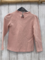 Preview: Christian Lacroix Langarmshirt  Gr. 122  rosa Rüschenbund Schrift aus Steinen 