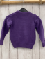 Preview: neu Steiff  Pullover  Gr. 98  lila Strick Zöpfe 