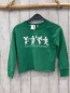 Preview: GAP Pullover  Gr. 134  grün weiße Disneyfiguren Schrift 