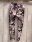 Preview: Soc Sportleggings  Gr. 122/128  grau beige altrosa weißer Druck 
