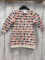Preview: Billieblush  Kleid  Gr. 74  natur Strick bunte Dreiecke zT mit Pailetten