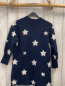 Preview: Mayoral  Kleid  Gr. 128  blau Strick weiße Sterne 