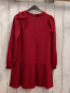 Preview: Mayoral  Kleid  Gr. 140  rot Schleife crincled Rock