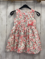 Preview: Jacaid  Kleid  Gr. 92  weiß Blumen Schmetterlinge rosa Schleife 
