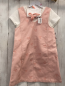 Preview: neu 3tlg Cupcakes and Cashmere  Kleid + T-Shirt + Haarspange  Gr. 128  rosa lachs Schleifen + weiß