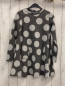 Preview: Mayoral  Kleid  Gr. 128  grau hellgrau Punkte 