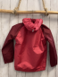 Preview: neu Scout  Regenjacke  Gr. 116  koralle weinrote Ärmel 