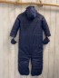 Preview: 2tlg Bellybutton  Schneeoverall Gr. 92  blau mit Handschuhen 