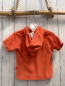 Preview: Sanetta  T-Shirt  Gr. 92  orange Frottee Kapuze Schrift 