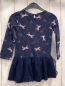 Preview: Manguun Kleid  Gr. 98  blau Einhöner Sterne 