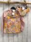 Preview: 2tlg H&M  UV-Schutzset  Gr. 104  rosa Blumen Rüschen 