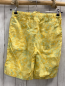 Preview: H&M  Shorts  Gr. 158/164  gelb mais hellblaue Schrift Blumen + Palmen 