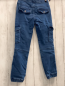 Preview:   Hose  Gr. 152  blau Jeans aufgesetzte Taschen Gummizugbund mit Kordel 
