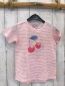 Preview: neu Steiff  T-Shirt  Gr. 98  weiß pink Streifen Kirschen NP 24,95 € 