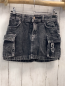 Preview: H&M Rock Gr. 140  grau Jeans Bund verstellbar 