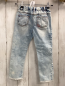 Preview: Next  Hose  Gr. 104  blau Jeans gestickter Vogel + Kaktus verstellbarer Bund 
