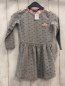 Preview: Tumble ´n´ Dry Kleid  Gr. 104  grau dunkelgrau Punkte 
