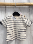 Preview: neu T-Shirt Gr. 56  beige blaue Streifen
