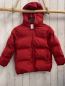 Preview: Zara  Winterjacke  Gr. 128  rot warm gefüttert Kapuze 