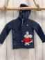Preview: neu Noppies  Pullover  Gr. 74  blau Noppen Häkelmaus mit rotem Pulli NP 34,99 € 