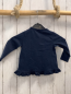 Preview: S´OLiver  Langarmshirt  Gr. 68  blau Schrift mit Glitzer 