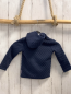 Preview: neu Noppies  Sweatjacke  Gr. 80  blau Struktur gehäkelte Maus NP34,99 €
