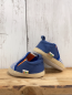 Preview: neu  Babyschühchen blau weiße Streifen + blau + orange 