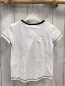 Preview: neu Christian Dior  T-Shirt  Gr. 98  weiß schwarzer Ast mit rotenHerzen schwarzer Bund Outletpries 75 €  