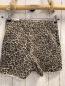 Preview: neu H&M Shorts Gr. 170  beige schwarz Leoprint