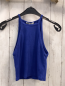 Preview: zara Top Gr. S blau gerippt