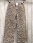 Preview:  Hose Gr. 134  beige schwarz rost Leoprint Bund verstellbar